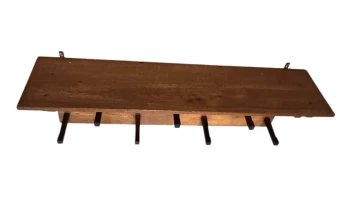 Art Deco Modernist Coat Rack by P.E.L. Izeren for De Genneper Molen, 1920s